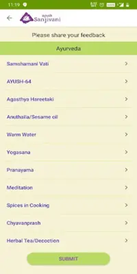 Ayush Sanjivani android App screenshot 1
